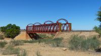 Namibia - Eisenbahnbrücke bei Holoog