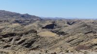 Unterwegs in Namibia - Mondlandschaft