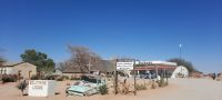 Unterwegs in Namibia - Boxenstopp in Solitaire