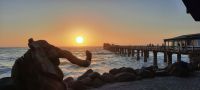 Swakopmund - Sundowner am Atlantik mit Elefant