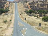 auf dem Weg in die Kalahari