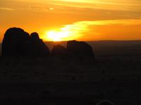 Sonnenuntergang im Naukluft-Nationalpark