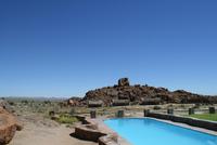 Pool in der Canon Village Lodge