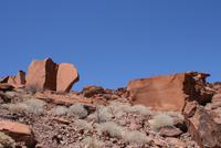 Gang zu den Felsmalereien