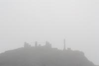 Diaz Kreuz im Nebel versunken