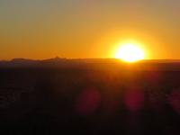 0177  Canon Lodge - Sonnenuntergang auf dem Hausberg