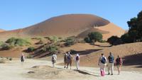 0502 Ausflug nach Sossovlei - Aufstieg auf Big Mama