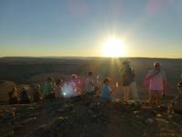 Sundowner am Fish River Canyon