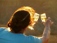 Sundowner am Fish River Canyon