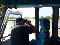 Reiseleiter Achim auf Tierpirsch