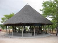 Picknickpavillon im Etosha-Nationalpark