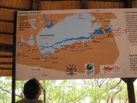Uebersichtskarte des Etosha-Nationalparks