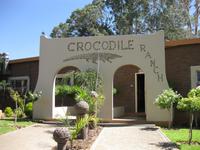 Eingang zur Krokodilfarm