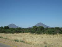 Auf der Fahrt von Otjiwarongo nach Okahandja