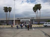 Ankunft auf dem Flughafen Windhoek