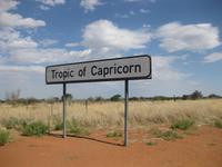 Wir passieren den suedlichen Wendekreis