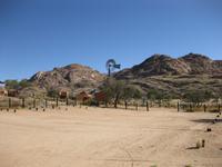 Wir haben unsere Lodge Klein-Aus-Vista erreicht