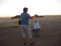 Sonnenuntergangsfotografinnen