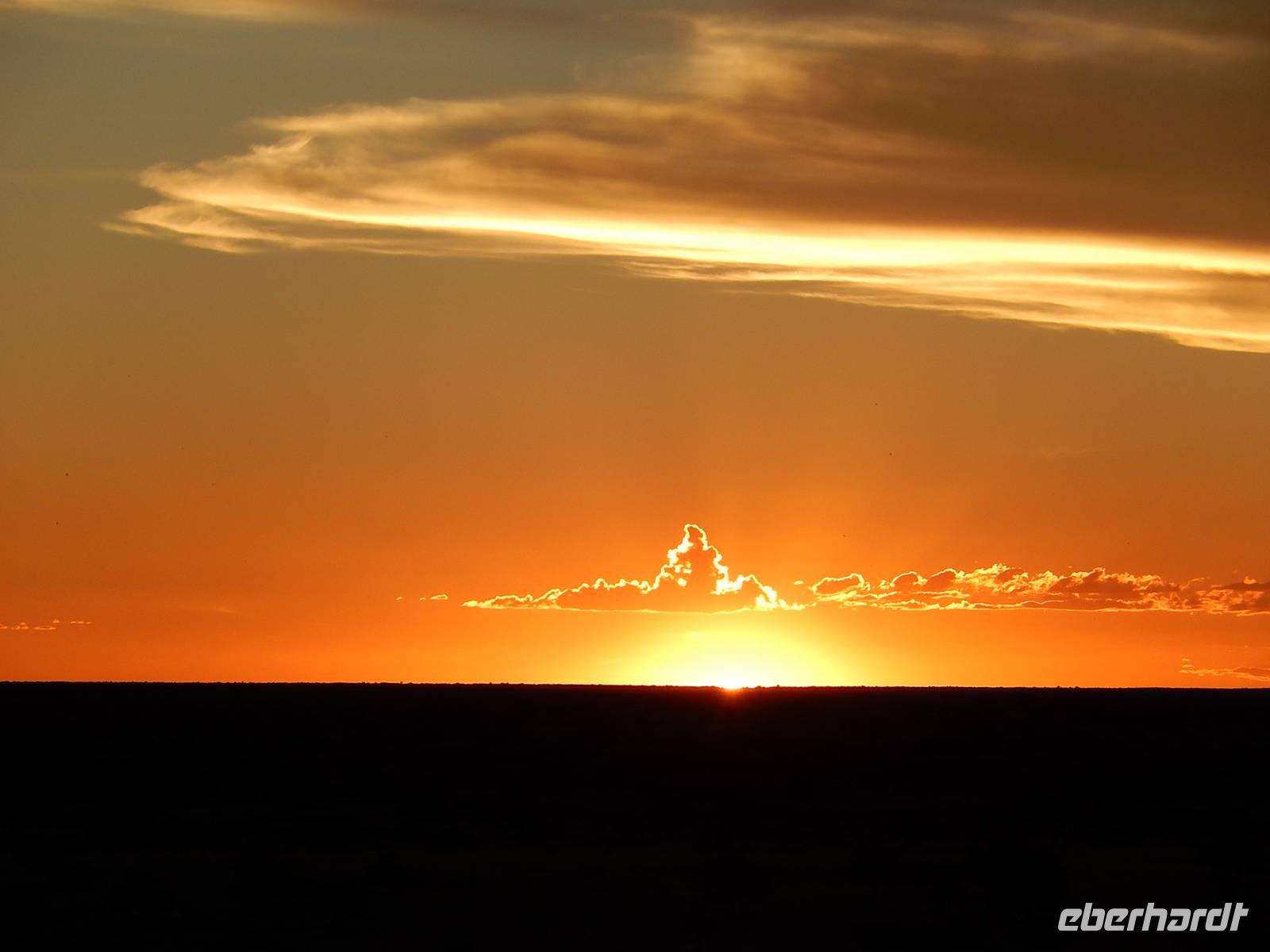Sonnenuntergang Auob