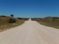 Fahrt über 86 Dünen der Kalahari