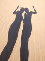 Schattenspiel Namib Wüste