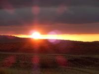 Sonnenuntergang Namib Desert Lodge