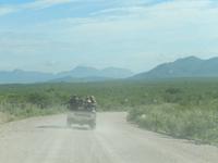 unterwegs zum Himba Dorf