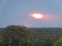 Sonnenuntergang Etosha Nationalpark