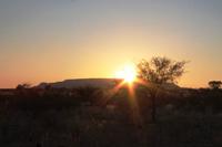 Sonnenaufgang in Namibia
