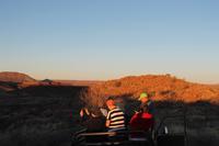 Rundfahrt auf der Farm