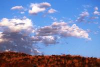 Namib - Schäfchenwolken am Himmel