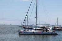 Walvis Bay - Catamaran Charters, unser Schiffchen