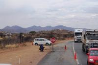 Unterwegs nach Windhoek - Stop and Go
