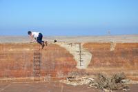 Kolmannskuppe - Schwimmbadtest