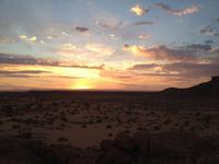 0221 Sundowner in der Canon Village Lodge