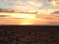 0222 Sundowner in der Canon Village Lodge