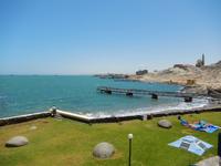 0321 Mittagspause im Nest-Hotel in Lüderitz