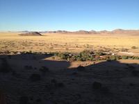 0522 Sundownerfahrt Namib Deser Lodge von oben