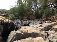 0866 an den Epupa-Wasserfällen an der Grenze zu Angola