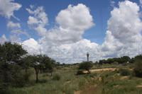 Wolkenhimmel über Windhoek