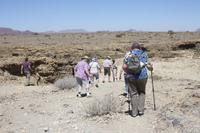 Wandern am Sesriem Canyon