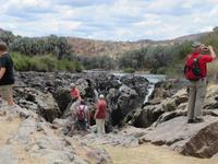 Am Epupa-Wasserfall