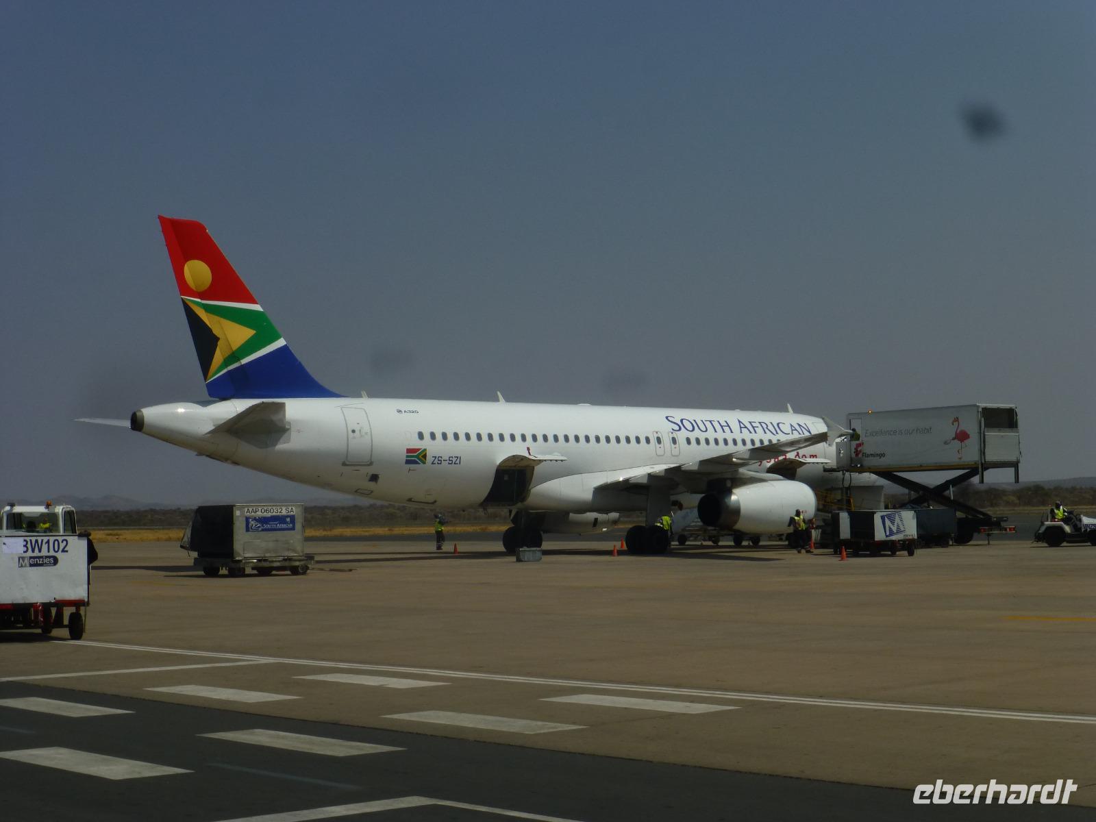 Ankunft in Windhoek
