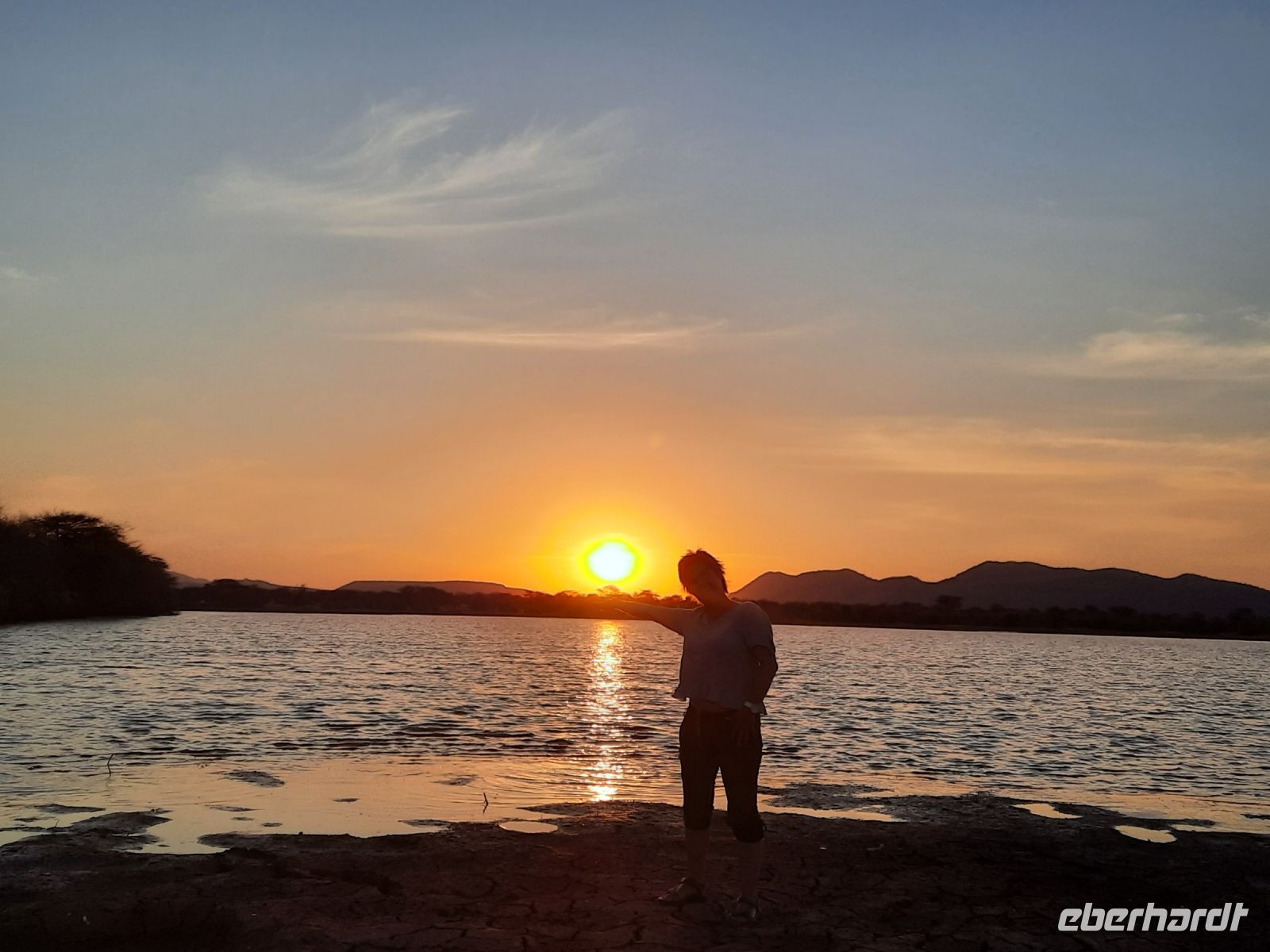 Mount Etjo Safari Lodge - Nature Drive - Sonnenuntergang