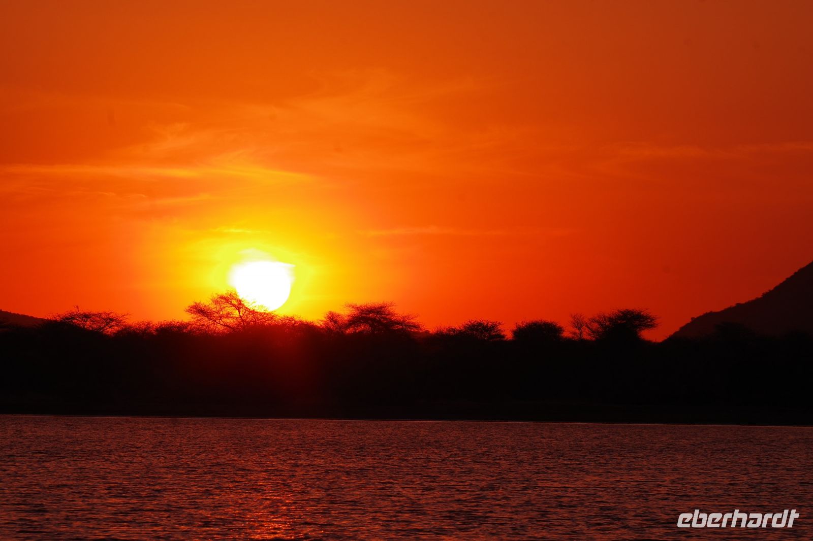 Mount Etjo Safari Lodge - Nature Drive - Sonnenuntergang