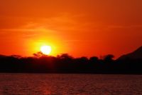 Mount Etjo Safari Lodge - Nature Drive - Sonnenuntergang