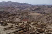 Namibia - Ausblick über die Mondlandschaft
