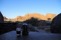 Namibia - Fish River Canyon Lodge - Morgenkaffee