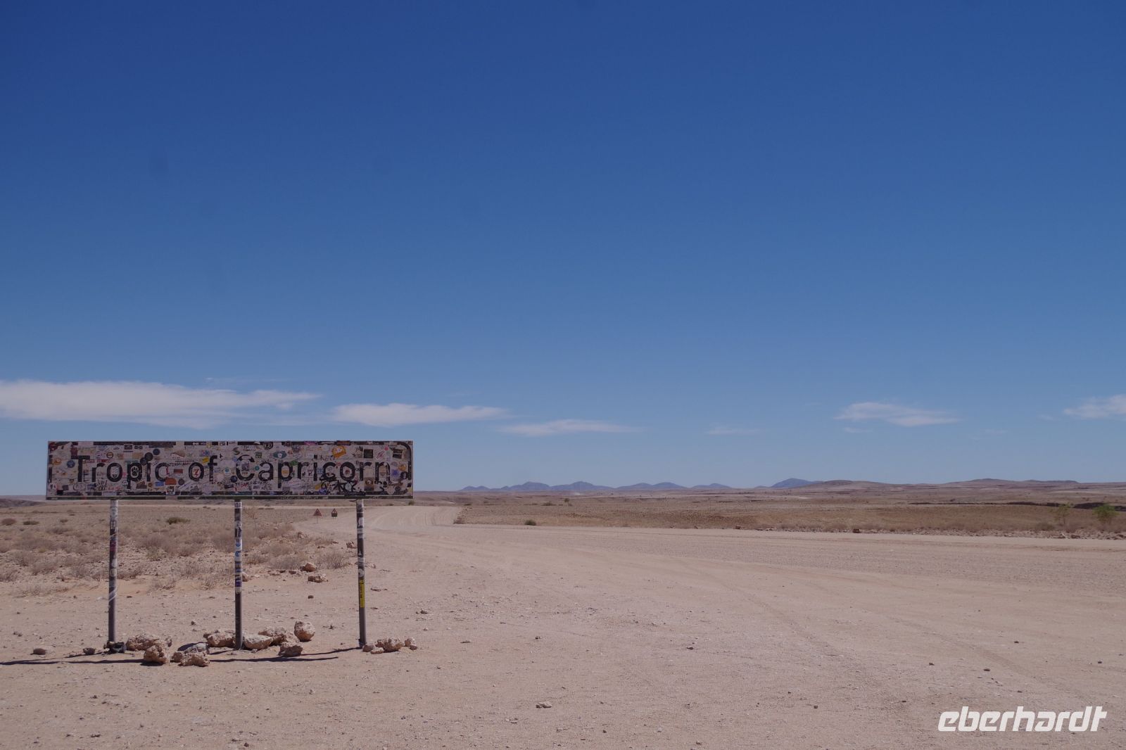 Namibia - südlicher Wendekreis des Steinbocks