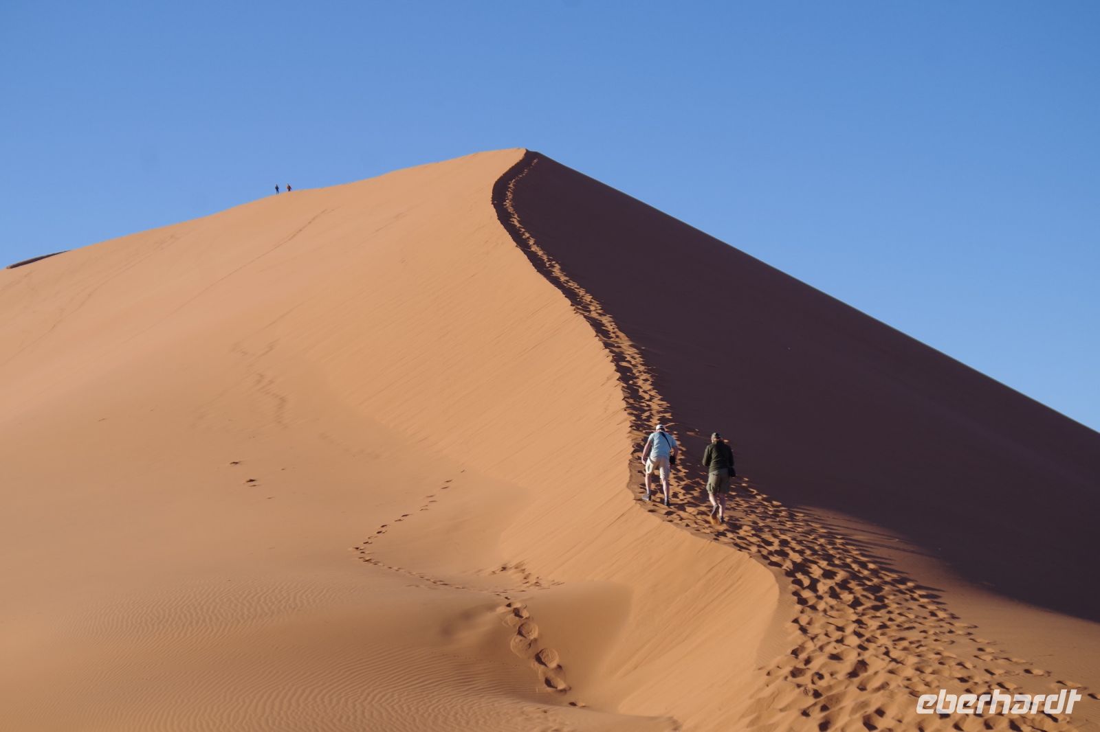 Nationalpark Sossusvlei - Erstürmung der Düne 45